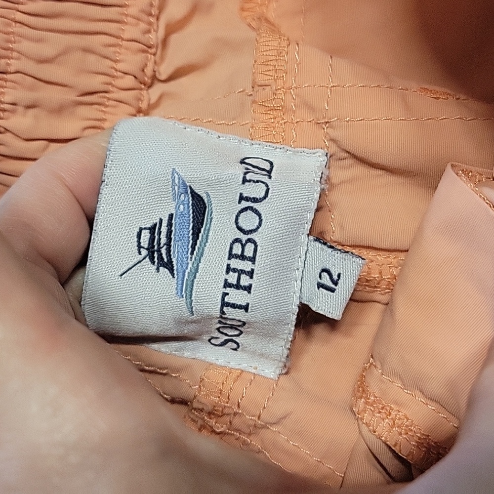 Southbound Coral Cargo Boy's Shorts Size 12 - Picture 2 of 12